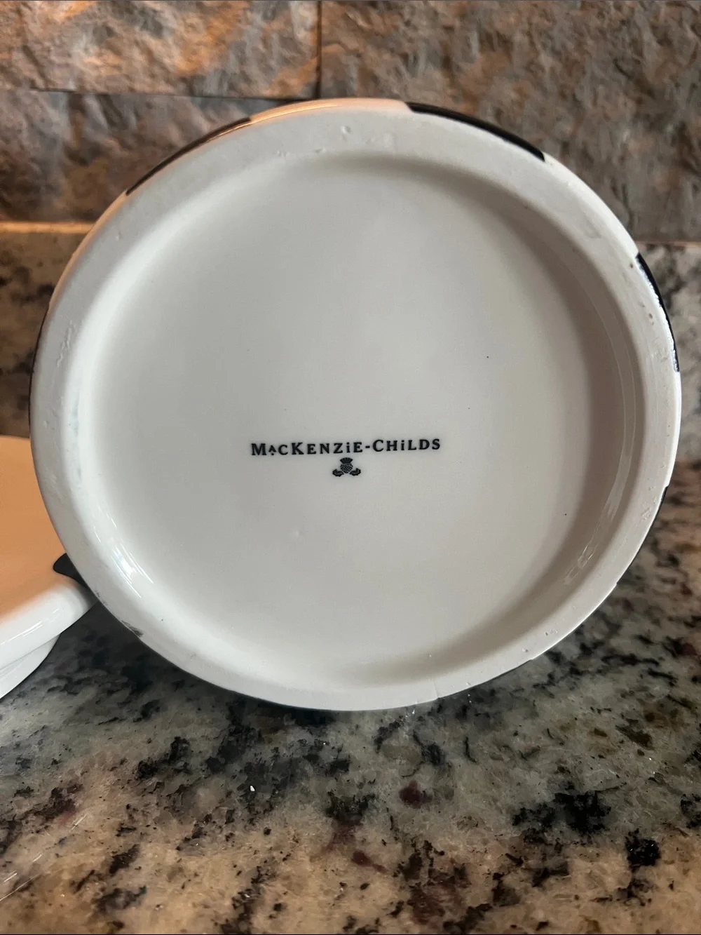 Mackenzie-Childs Cow Creamery Canister - Medium one Only.  Like New.